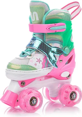 Produktbild von Roller skates Meteor Mermaid S 30-33 Retro Rollschuhe Disco Roll Skate Jugend Roll-Schuhe Kinder Quad Skate