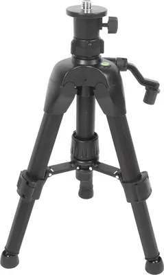 Image de Level Tripod 0.45m Telescopic Thickened Aluminum Alloy Leveling Tripod Stand with 3 Way Stabilizer and Bubble
