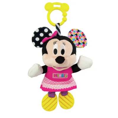 Zdjęcie produktu dla Pluszowa Minnie z dźwiękami i uchwytem