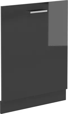 Produktbild von Geschirrspülblende Vicco R-Line Anthrazit Hochglanz 60 cm ohne Arbeitsplatte, Model 54490