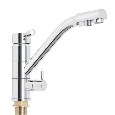 Produktbild von Trinkwasserhahn Armatur 3 in 1 Mischbatterie Küche Wasserfilter Mischbatterie Spültischarmatur Filtersystem Wasserhahn Spültischarmatur Küchearmatur Wasserkran