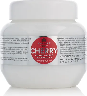 Produktbild von Kallos Cherry Hair Mask With Cherry Seed Oil 275 ml