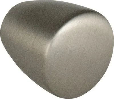 Produktbild von Möbelknopf Metall matt/nickel ØxH 20/23 mm