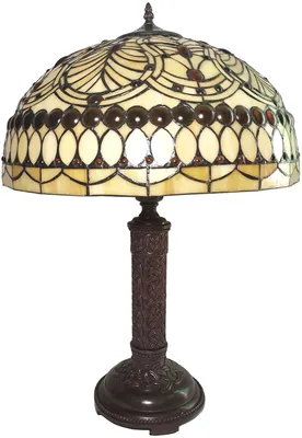Obrázok produktu pre Stolná lampa Tiffany Ø 46x62 cm E27-max 2x60W LumiLamp 5LL-6068