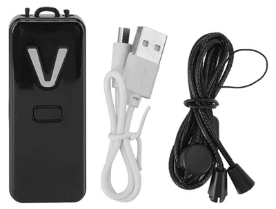 Immagine prodotto di Purificatore d'aria portatile, multifunzionale, ricaricabile, mini generatore di ioni negativi portatile per interni ed esterni, metallo, nero