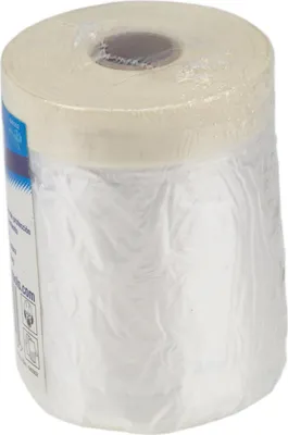 Produktbild von Silverline - Abdeckfolie mit Malerkreppband, Nachfüllrolle
