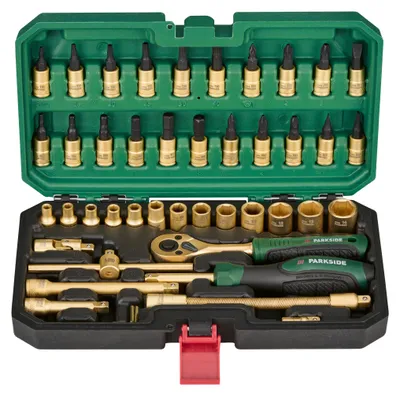 Produktbild von PARKSIDE® Ratschen-Set Limited Edition, 46-teilig
