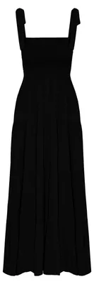 Productafbeelding van Damesjurk, zomer, boho-stijl, spaghettiträger, vierkant decolleté, ruches