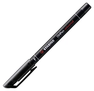 Produktbild von Folienstift - STABILO OHPen universal - permanent fein - Einzelstift - schwarz