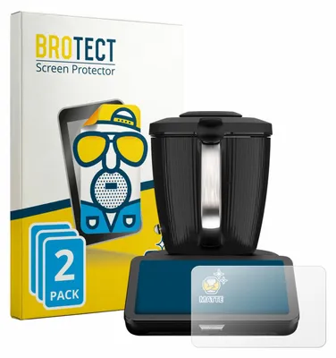 Produktbild von 2x BROTECT Schutzfolie für Vorwerk Thermomix TM7 Displayschutz Displayschutzfolie Folie Matt Entspiegelungsfolie