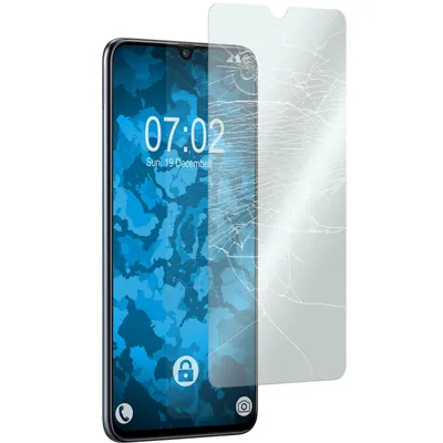 Produktbild von 2er-Pack PhoneNatic Glas-Folie klar  kompatibel mit Samsung Galaxy A70 - Panzerglas für Galaxy A70