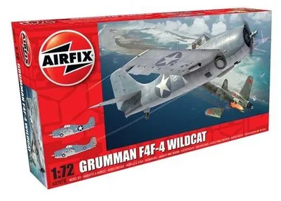 Immagine prodotto di Airfix Grumman Wildcat F4F-4 1:72 A02070