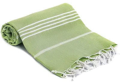 Produktbild von Turquoise Home 2er Pack Pestemal Küchetuch Handtuch 50x90cm Putztuch Grün