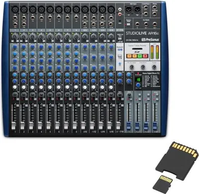 Zdjęcie produktu dla Konsola mikserska Presonus Studiolive AR16C USB mikser analogowy z kartą pamięci
