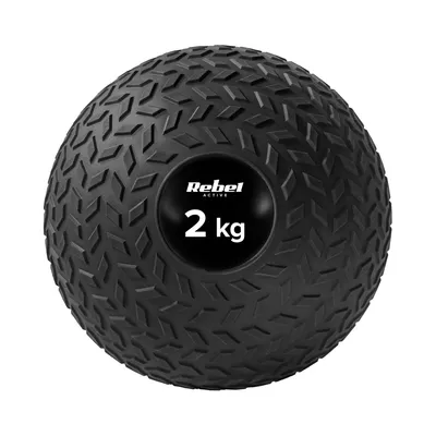 Immagine prodotto di Rebel RBA-3108-2 Medicinball Slam Ball, 23 cm, 2 kg, nero