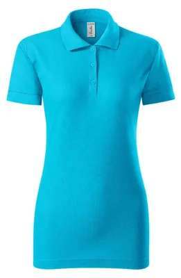 Produktbild von Piccolio - "Joy" Poloshirt für Damen PP10347 (L) (Blau)