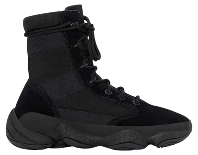 Produktbild von Adidas - "Yeezy 500" Springerstiefel für Kinder, Wildleder GT27630 (36,5 EU) (Schwarz)
