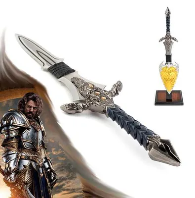 Zdjęcie produktu dla Uzbrojenie "Llane Wrynn" - Warcraft - 29,5 cm
