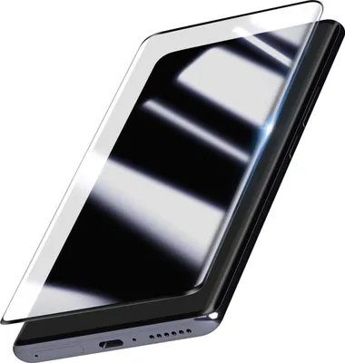 Immagine prodotto di Avizar, pellicola in vetro 3D per Redmi Note 14 Pro Plus, curva, antigraffio, nera trasparente