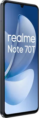 Obrázok produktu pre realme Note 70T, 17,1 cm (6.74"), 4 GB, 128 GB, 50 MP, Android 15, Čierna