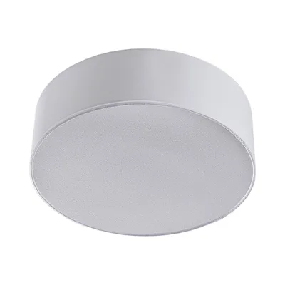 Produktbild von Lindby Deckenleuchte Sebatin, Ø 40 cm, weiß, Stoff, E27