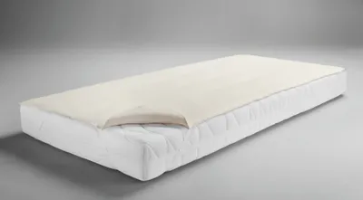 Produktbild von Dormisette Zwirn-Calmuc Auflage, weiß, 180x200cm