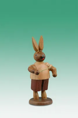 Produktbild von Osterdekoration Osterhase Dirigent Höhe 7,5cm NEU