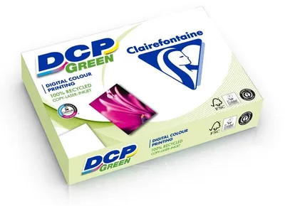 Produktbild von Clairefontaine DCP Green 200 g A 4 Recyclingpapier 250 Blatt