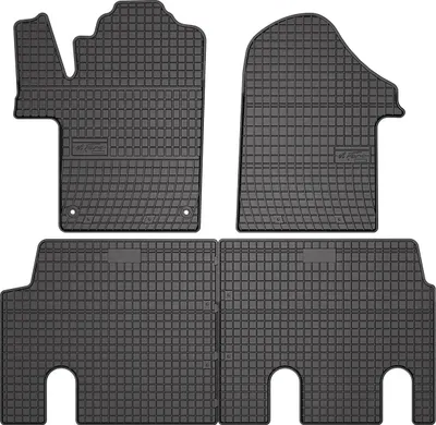 Produktbild von OMAC Fußmatten Gummimatten für Mercedes Vito III W447 2014-2023 OMAC 3D Schwarz 4x