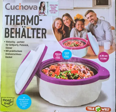 Produktbild von Thermoschüssel 5 Liter von Cucinova