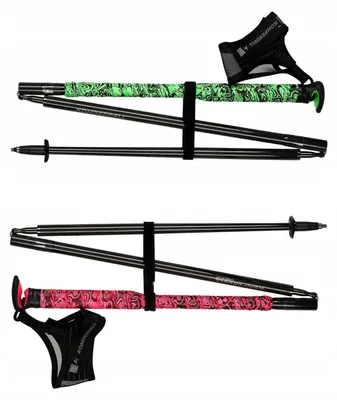 Zdjęcie produktu dla Kije do biegania Komperdell Fxp Composite Trail - green, rozmiar 115 cm