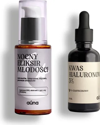 Obrázok produktu pre Omladzujúca sada s kyselinou hyalurónovou a elixír mladosť s koenzýmom Q10