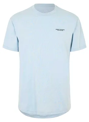 Productafbeelding van Armani Exchange - T-shirt voor heren, katoen, model GT15936 (maat S) (blauw)