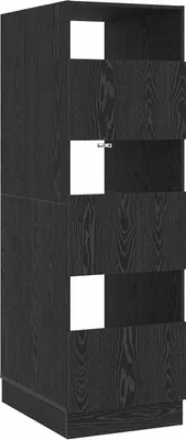 Obrázok produktu pre Kuchynská skrinka na prádlo Čierny dub 50 x 68 x 162 cm