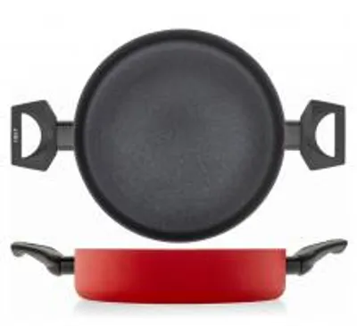 Produktbild von H&H Tegame 2 Pfannen, Antihaftbeschichtung, hitzebeständig, 24 cm
