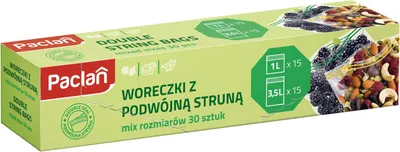 Zdjęcie produktu dla Woreczki strunowe MIX Paclan 1L i 3,5L po 15 szt.