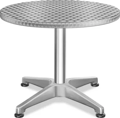 Zdjęcie produktu dla Stół barowy/bistro z regulacją wysokości, stal nierdzewna, 60 cm
