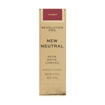 Image de Rouge à lèvres satiné mat Revolution PRO (New Neutral Satin Matte Lipstick) 3,2 g, Thirst