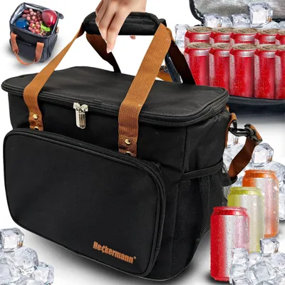 Zdjęcie produktu dla Torba termiczna Heckermann 20L Czarna