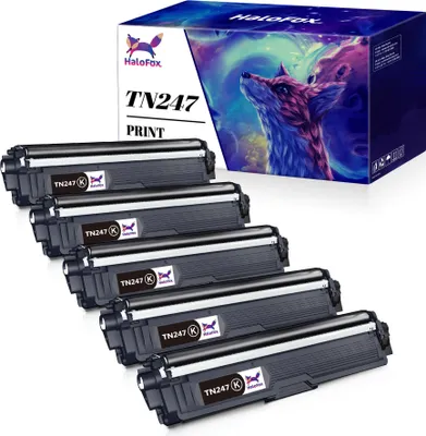Produktbild von 5er Schwarz TN-243cmyk TN-247 TONER Kompatibel BROTHER TN-247 MFC-L3750 DCP-L3510 HL-L3210CDW