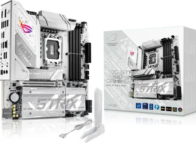 Produktbild von ASUS ROG STRIX B860-G GAMING WIFI, Intel, LGA 1851 (Socket V1), Intel Core Ultra (Series 2), DDR5-SDRAM, 256 GB, DIMM