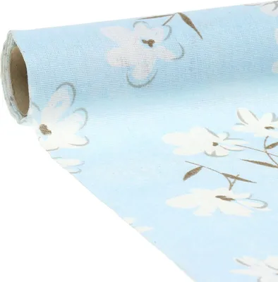 Produktbild von Dekostoff Blumenmuster Baumwolle für kreative DIY-Projekte