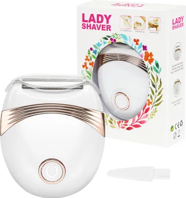 Produktbild von XD855 Epilierer Damen für Haarentfernung, Epeliergerät Körper Damen, Aufsätze für Rasierer, Trimmer und Massage für Körper, nass und trocken verwendbar, Geschenk für Frauen