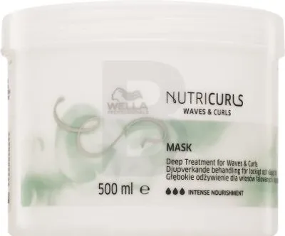 Image de Wella Professionals Nutricurls Waves & Curls Mask masque nourrissant pour cheveux ondulés et bouclés 500 ml