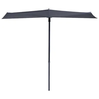 Produktbild von Madison Balkonschirm Sun Wave 270x150 cm Grau PAC3P014