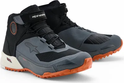 Obrázok produktu pre Motocyklové topánky Alpinestars CR-X Drystar, sivá/čierna/oranžová, 12 (45,5)