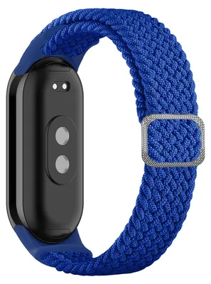 Obrázek produktu pro Elastický design Sportovní tkaný nylonový pásek pro Xiaomi Mi Band 8 Blue