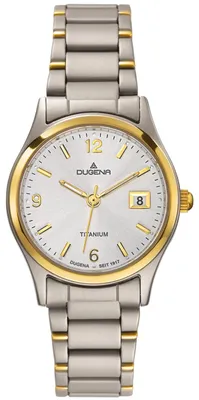Produktbild von Dugena Damen-Armbanduhr 4460333 Semper, Quarz, Titan, 5 bar