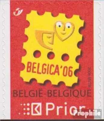 Produktbild von Briefmarken Belgien 2006 Mi 3576D (kompl.Ausg.) postfrisch Briefmarkenausstellung
