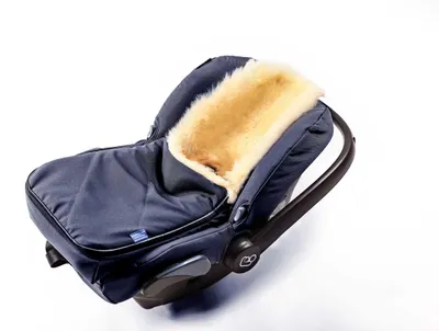 Produktbild von Hofbrucker Lammfell-Fußsack Maxi für Babyschale